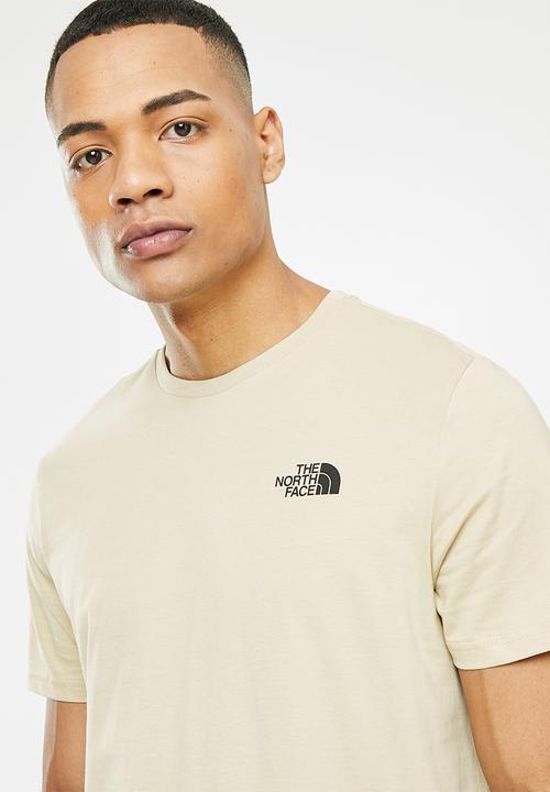 The North Face - M short sleeve redbox tee - brown