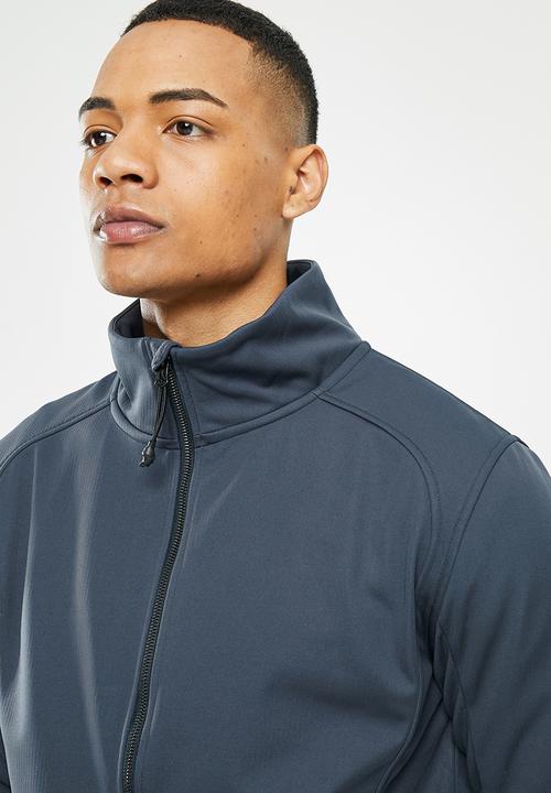 Superdry. - Bonded soft shell jacket - eclipse navy