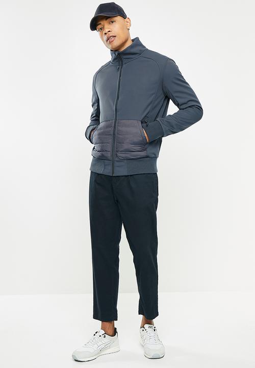 Superdry. - Bonded soft shell jacket - eclipse navy