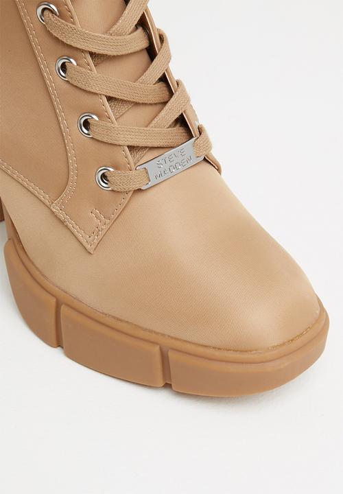 Steve Madden - Renegade-p lace up boot - neutral