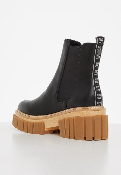 Steve Madden - Hailstorm leather chelsea boot - black