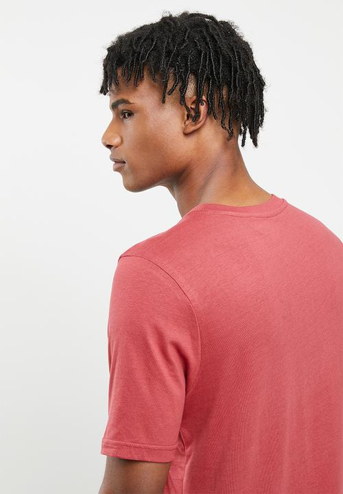 KAPPA - Logo coly T-shirt - burgundy