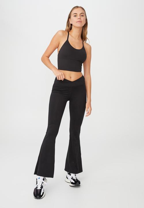 Cotton On - Ultra soft full length flare - black