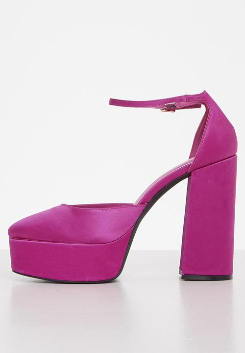 Madden Girl - Dion platform heel - magenta