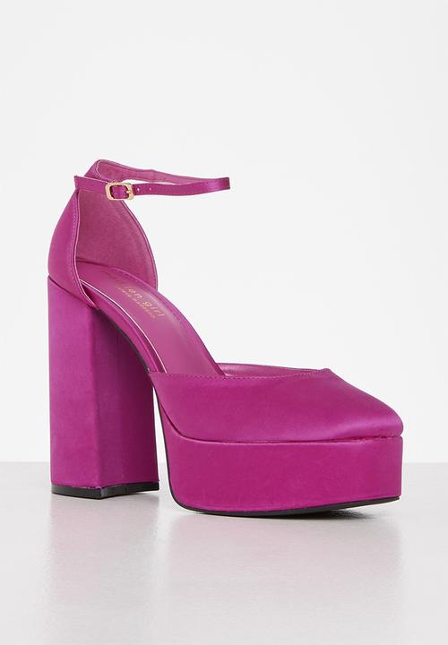 Madden Girl - Dion platform heel - magenta