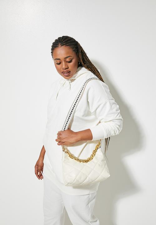 Superbalist - Quilted tote bag - cream