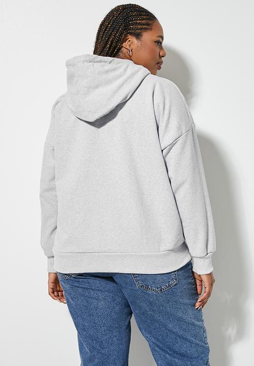 Superbalist - 2-Pack regular hoodie - black & grey melange
