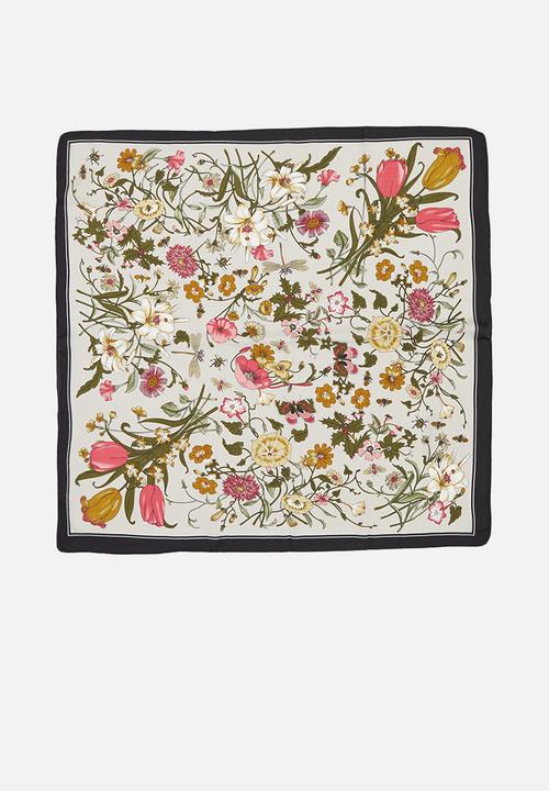 Superbalist - Delicate floral print neckerchief - multi