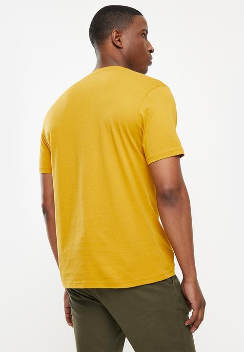 Ben Sherman - Retro sport tee - mustard