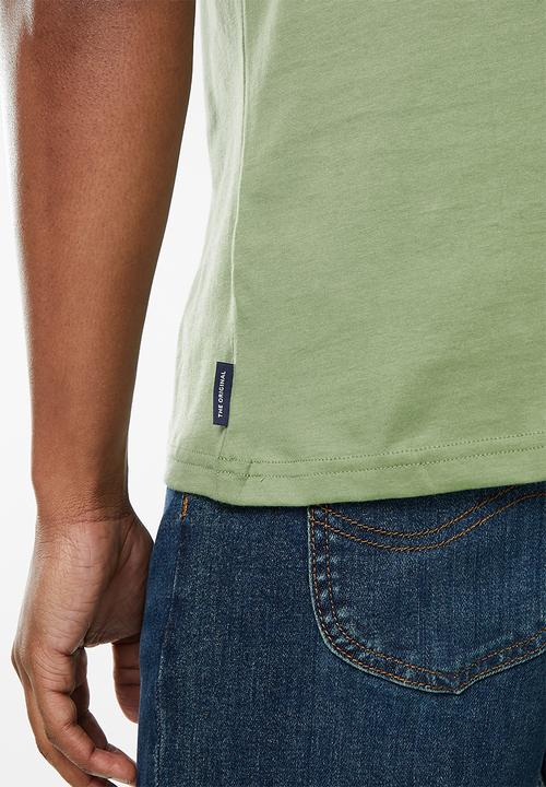 Ben Sherman - Music mash tee - pale khaki