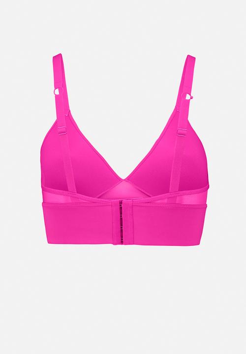 PUMA - Puma women padded longline bralette - pink