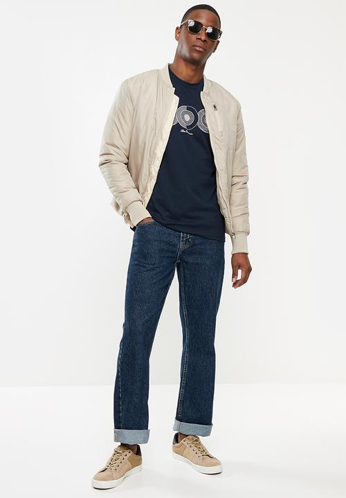 Ben Sherman - Target construction tee - navy