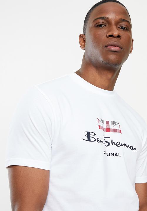 Ben Sherman - Signature short sleeve tee - white