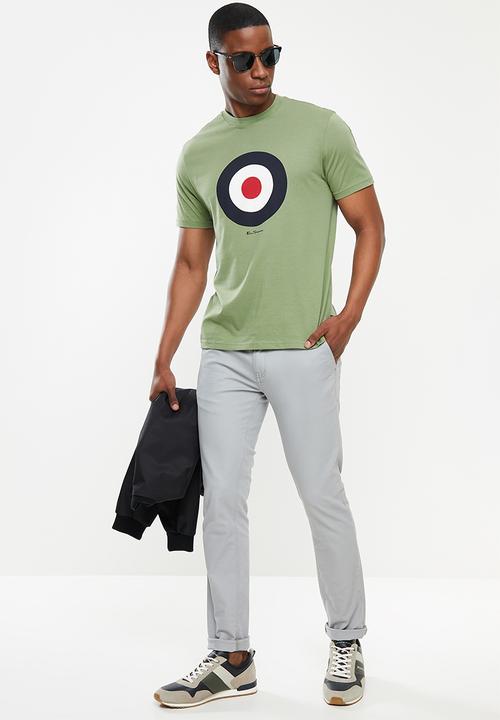Ben Sherman - Target short sleeve tee - pale khaki