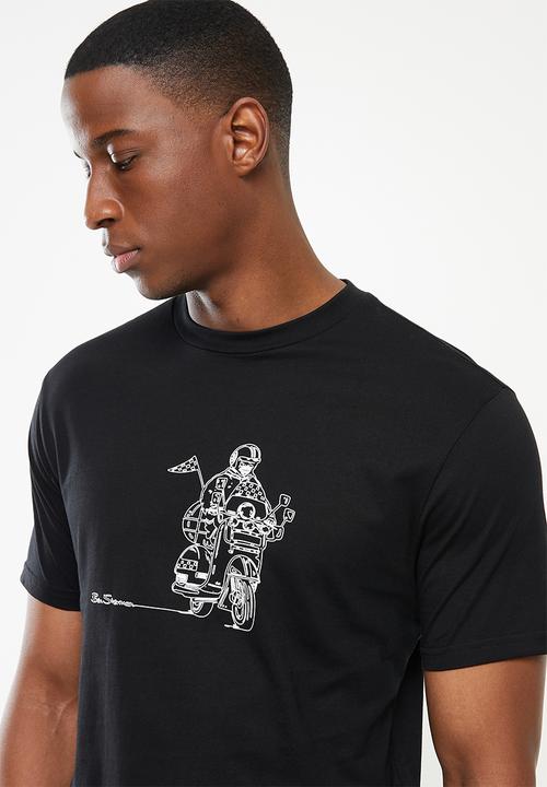 Ben Sherman - Linear cruise tee - black