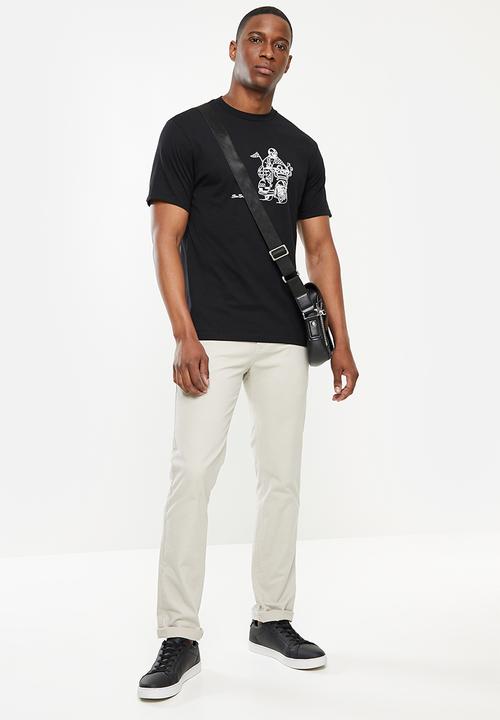 Ben Sherman - Linear cruise tee - black