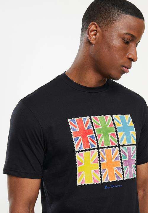 Ben Sherman - Painted jacks tee - black