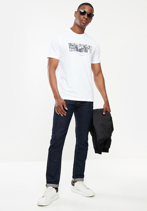 Ben Sherman - Scooter culture tee - white