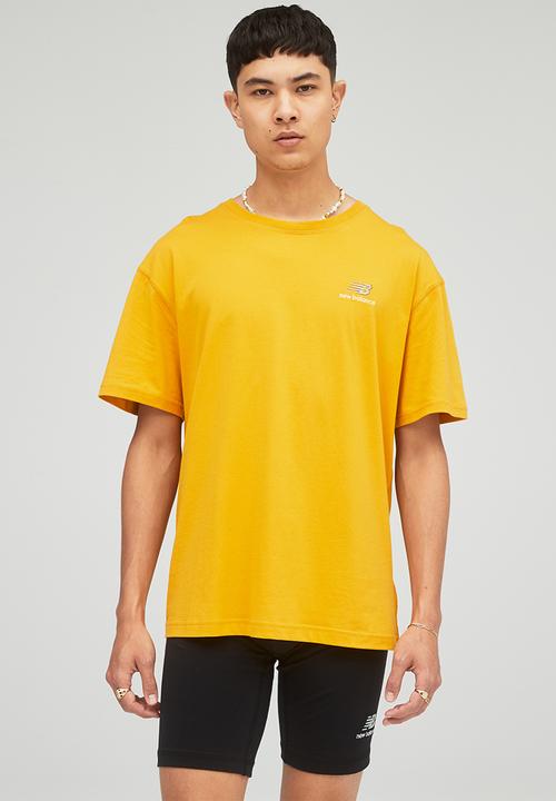 New Balance  - Uni-ssentials Cotton Tee - Varsity Gold