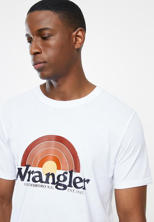 Wrangler - Scope tee - white