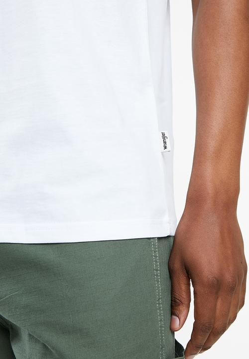 Wrangler - Scope tee - white