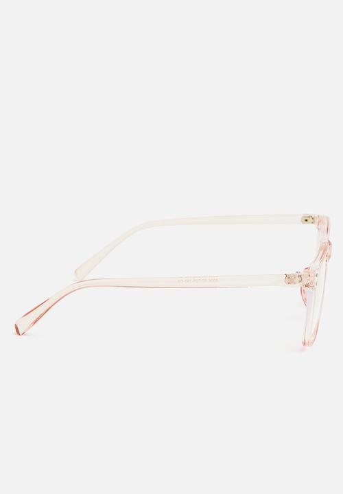 Superbalist - Square blue light glasses - pink
