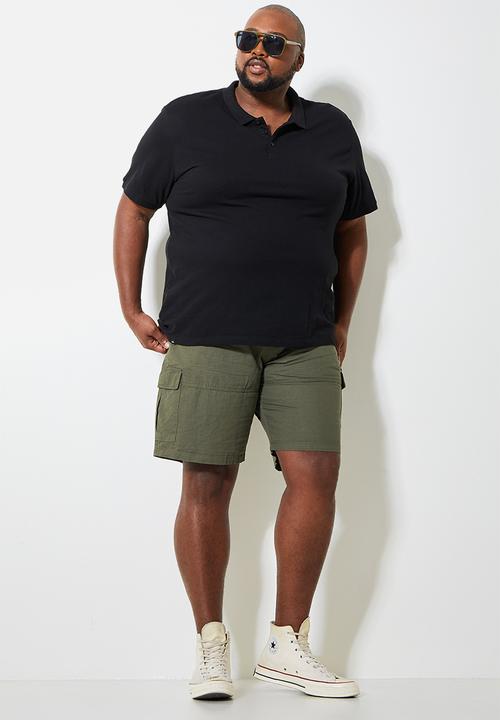 Superbalist - Carson plus cargo short - army green