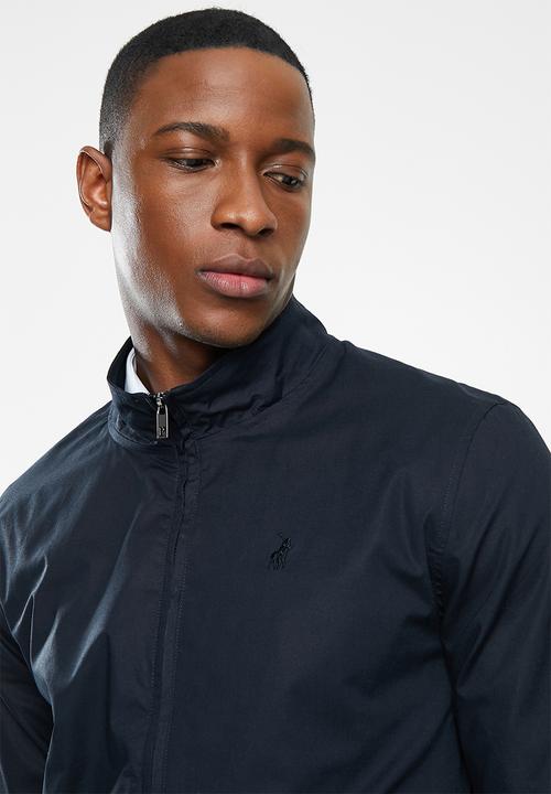 POLO - Funnel Harington Jacket  - Navy
