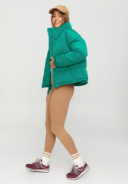 Cotton On - The recycled mother puffer 2.0 - retro green