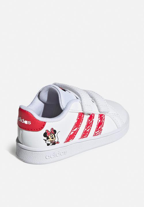adidas Performance - Grand court mm cf  - iftwr white/ray red