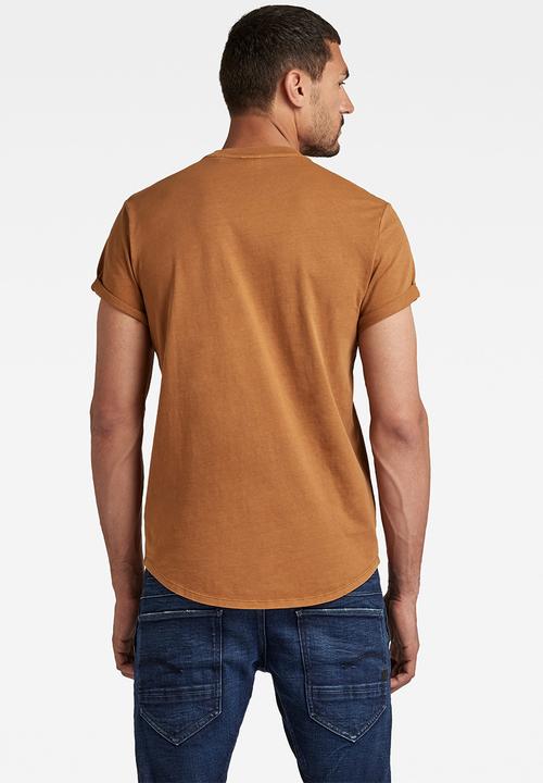 G-STAR - Lash r t short sleeve - dk vulcan gd