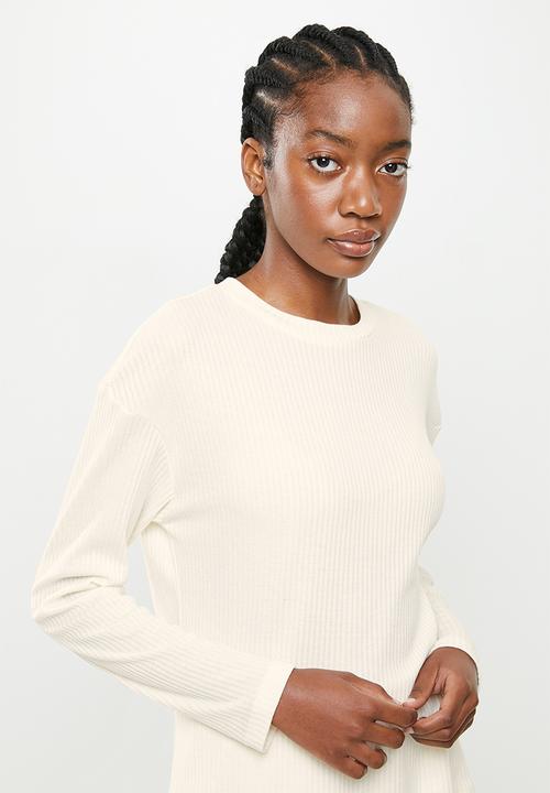 Superbalist - Rib sleep set - stone