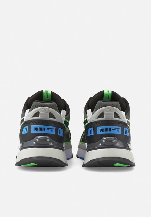 PUMA - Mirage sport tech - dark shadow-puma black-elektro green