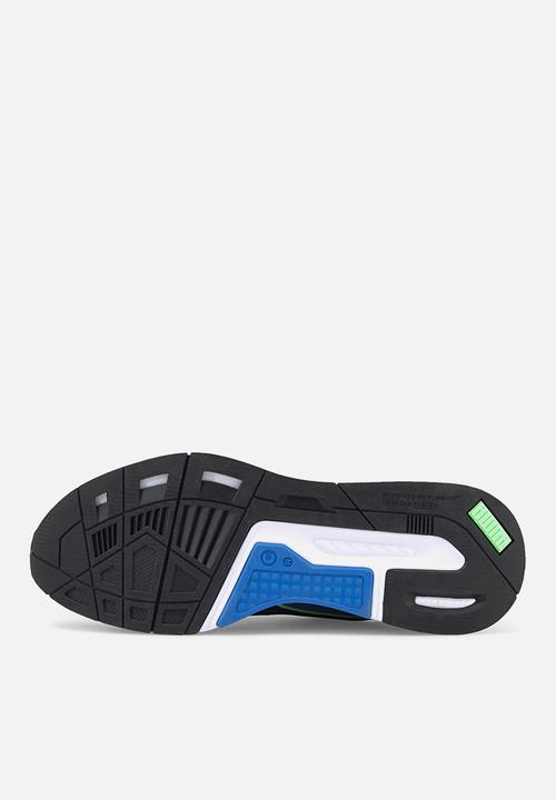 PUMA - Mirage sport tech - dark shadow-puma black-elektro green