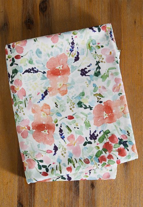 Sixth Floor - Repeat tile tablecloth - multi