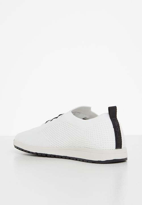 POLO - Classic knitted runner - white