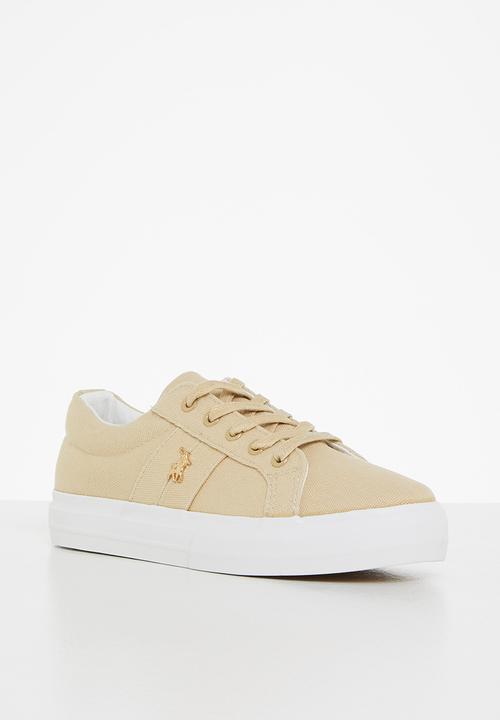POLO - Classic canvas sneaker - stone