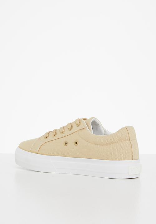 POLO - Classic canvas sneaker - stone