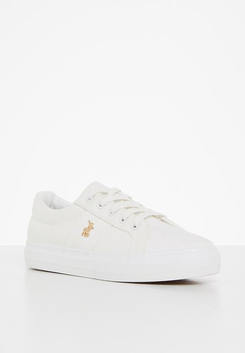 POLO - Classic canvas sneaker - white