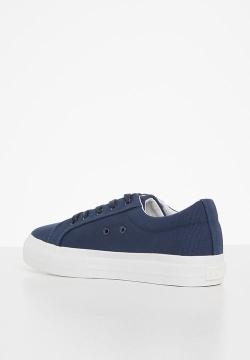 POLO - Classic canvas sneaker - navy