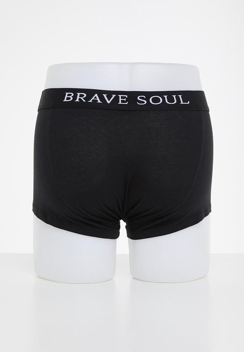 Brave Soul - Luke 3-Pack boxer briefs - black