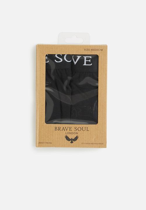 Brave Soul - Joshuab 2 pack boxer briefs - black