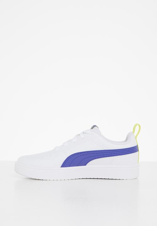 PUMA - Puma rickie ps - puma white-dazzling blue-nrgy yellow