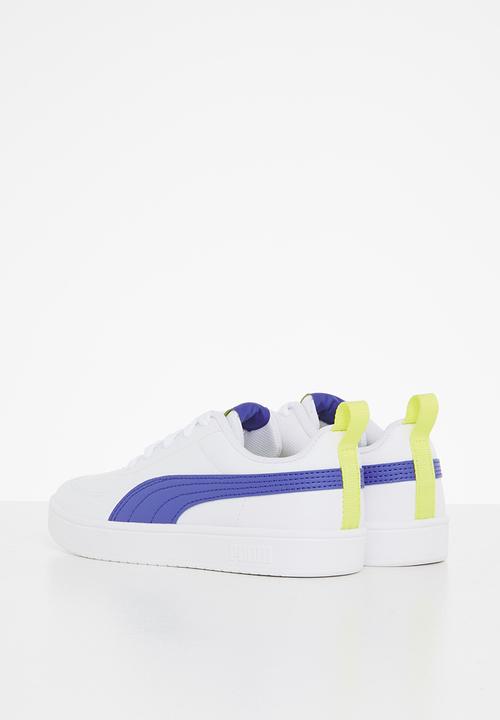 PUMA - Puma rickie ps - puma white-dazzling blue-nrgy yellow