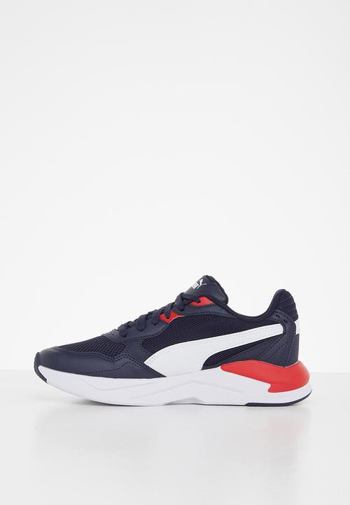 PUMA - X-ray speed lite jr - peacoat-puma white-high risk red