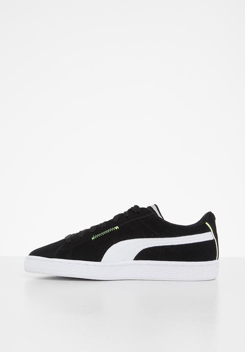 PUMA - Suede displaced jr - black & white