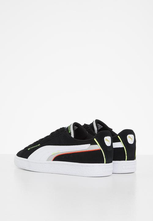 PUMA - Suede displaced jr - black & white