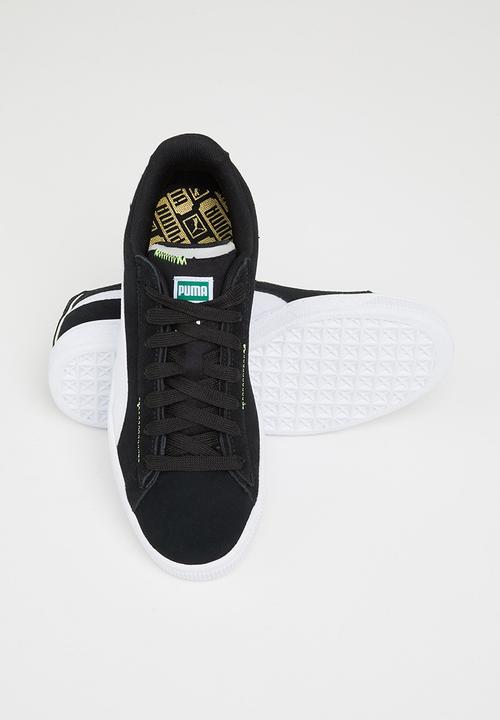 PUMA - Suede displaced jr - black & white