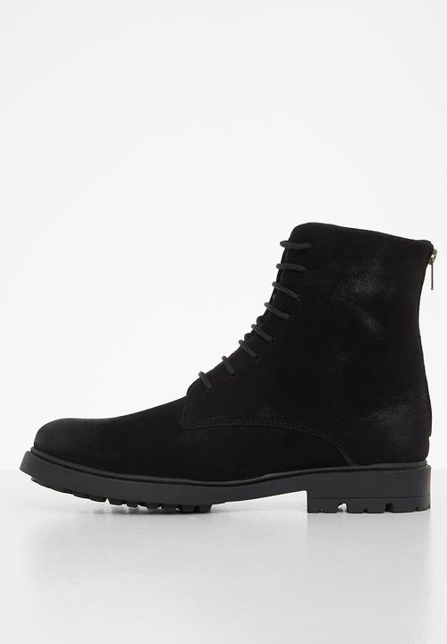STYLE REPUBLIC - Luke lace-up boot - black