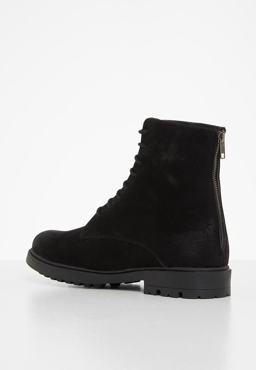 STYLE REPUBLIC - Luke lace-up boot - black